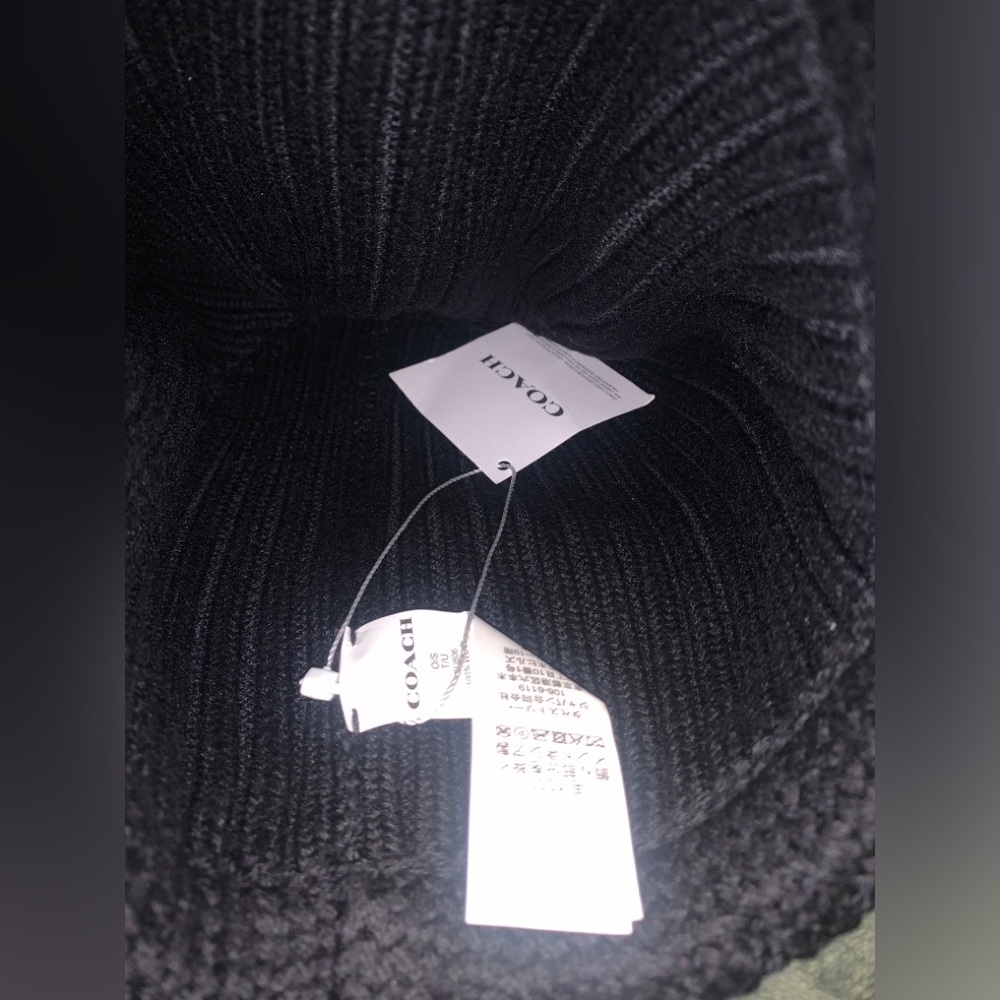 Coach 1941 Embroidered Knit Beanie - Picture 2 of 3